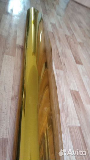 Плёнка винил золотой хром