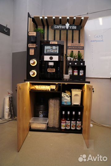 Кофейня самообслуживания в рассрочку