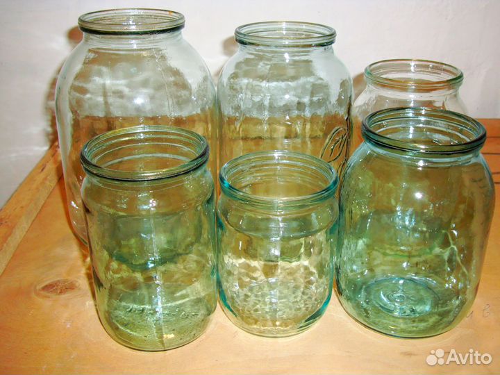 Банки 2л, 1.5л, 1л, 0.7л, баки