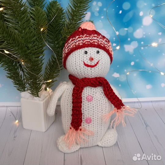 Снеговик, новогодний подарок- сувенир