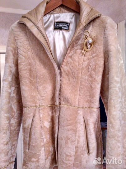 Полушубок натуральный мех