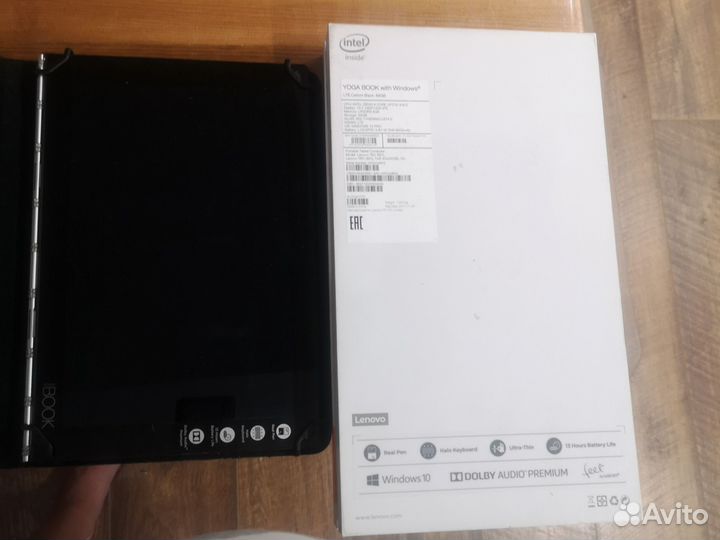 Планшет ноутбук lenovo yoga book yb1 x91l