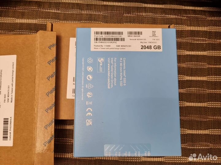 Intel 670p 2Tb NVMe m.2