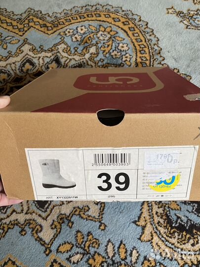 Сапоги женские зимние 39 размер новые