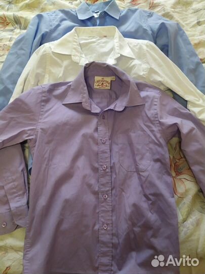 Школьные рубашки 122-128