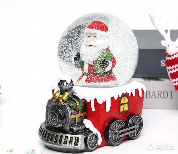 Шар новогодний с подсветкой и музыкой