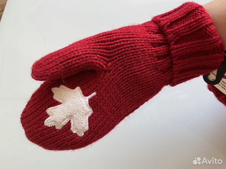 Варежки с олимпийской символикой