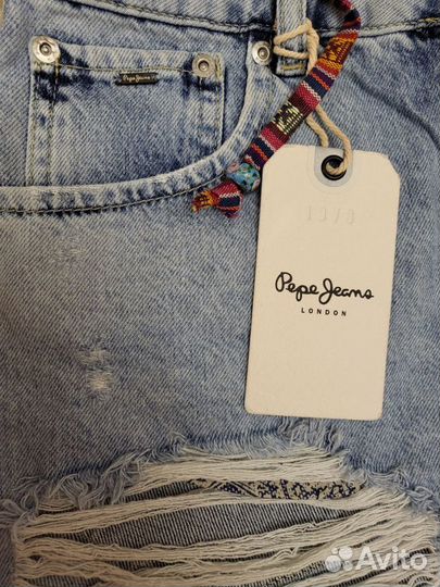 Шорты джинсовые Pepe jeans