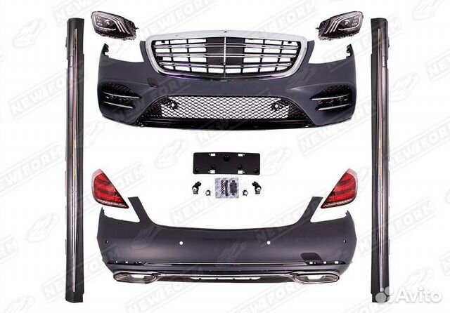 AMG пакет полный Mercedes S class W222
