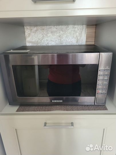 Микроволновая печь samsung с грилем б/у