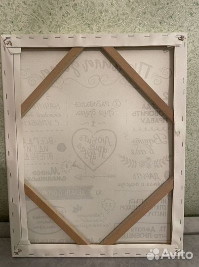 Правила дома. Картина. Холст