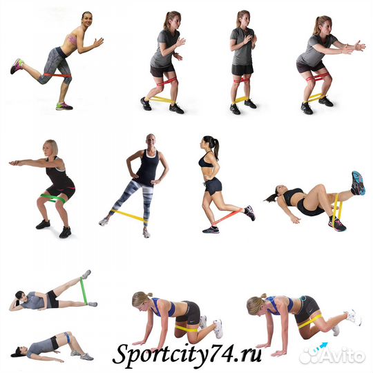 Набор для фитнеса Hvat Mini Bands