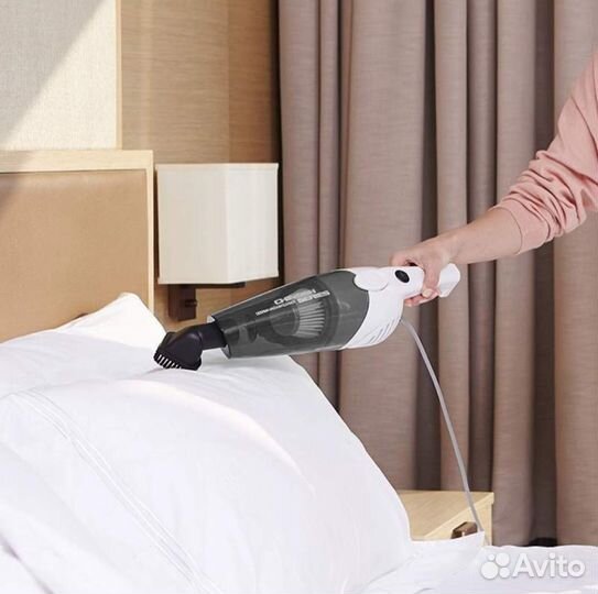 Новый Пылесос Deerma DX118C Чек Гарантия