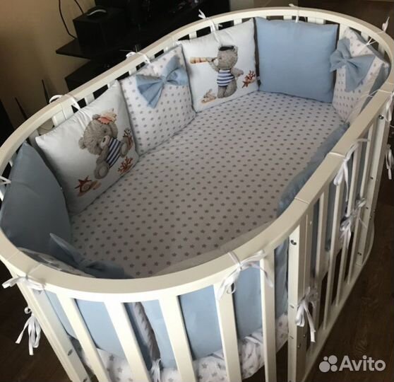 Бортики в кроватку