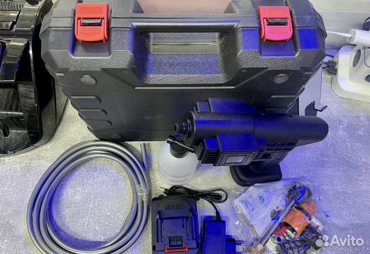 Мини Мойка высокого давления 2 акб