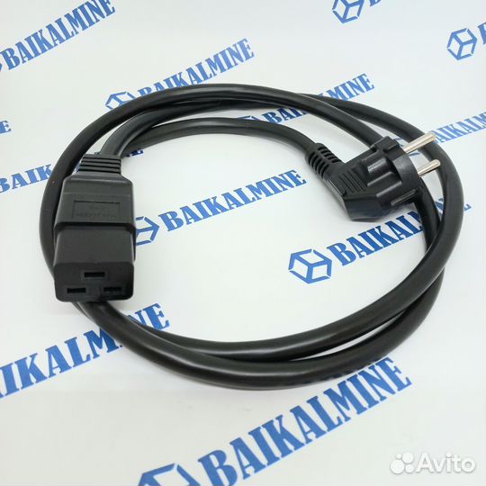 Кабель питания с19 c19