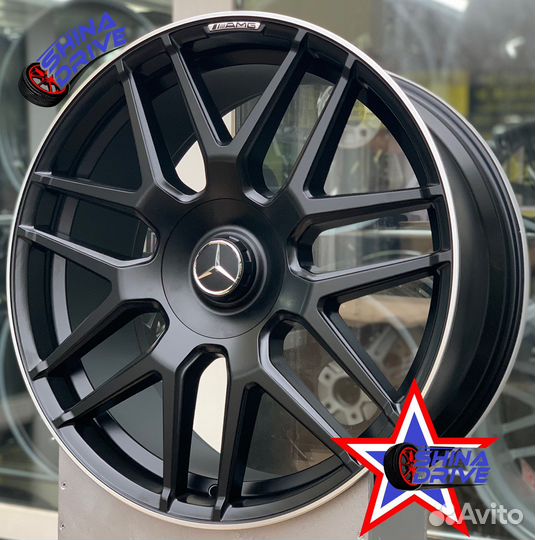 Диски Mercedes G R22 5x130 Black Matt Lip