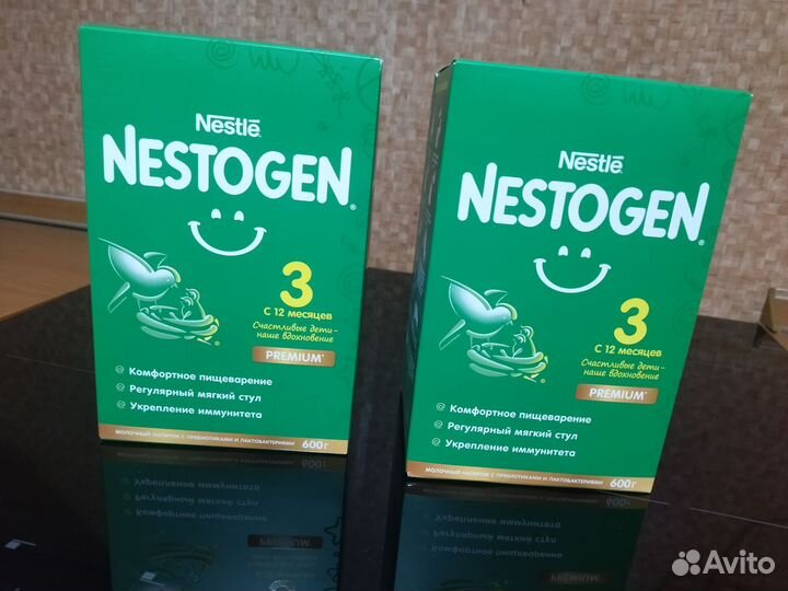 Nestogen premium 3 сухая молочная смесь 600гр