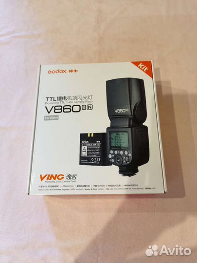 Фотовспышка Godox V860 (Nikon)
