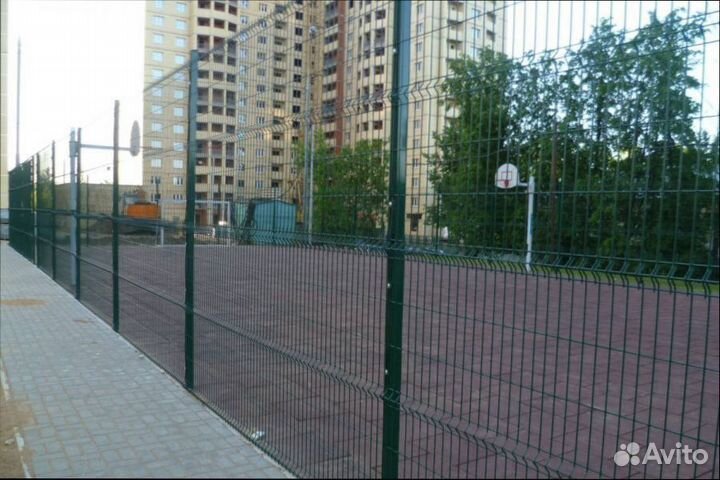 Забор металлический