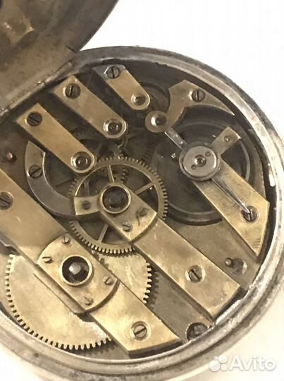 Часы карманные серебро 84