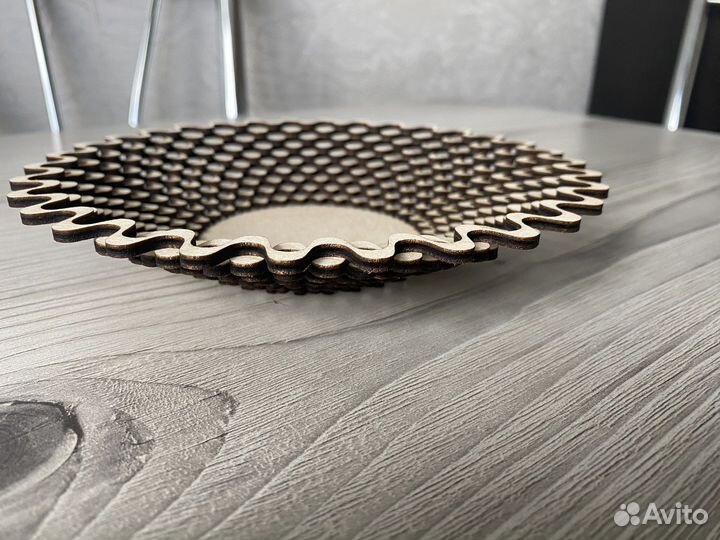 Конфетница деревянная 