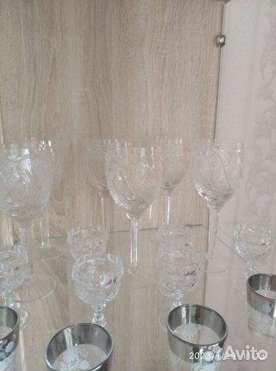 Хрустальные фужеры СССР