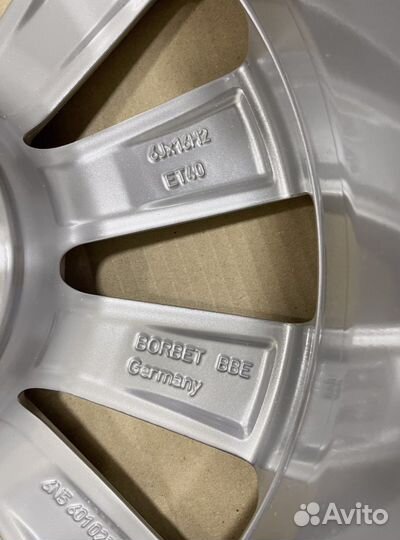 Новые литые диски Las Minas Brillantsilber R16