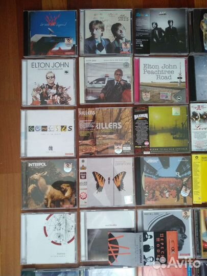 Аудио CD: AIR,abba, Led Zeppelin,Elton John,Dire S