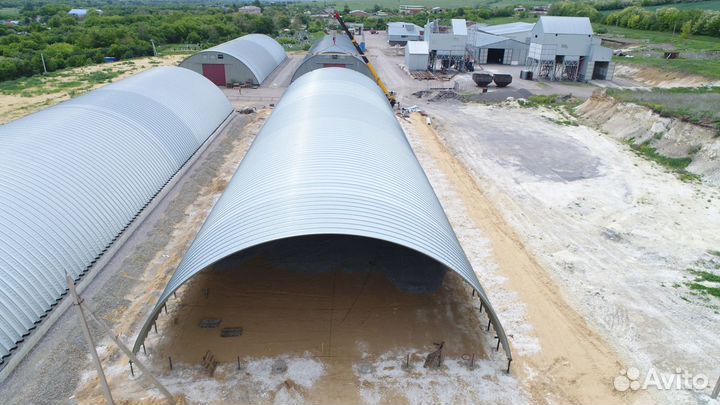 Строительство Арочных Ангаров, Зернохранилищ