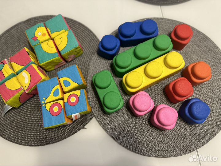 Конструктор мягкие кирпичики и мякиши