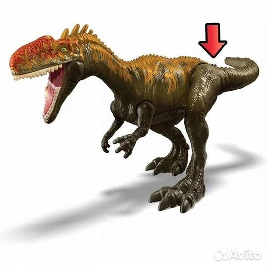 Фигурка динозавра монолофозавр