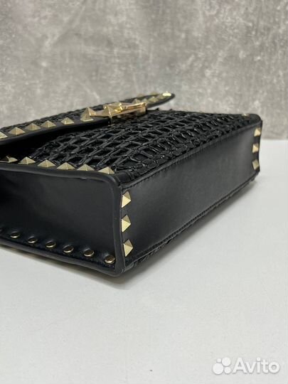 Сумка женская valentino рафия lux