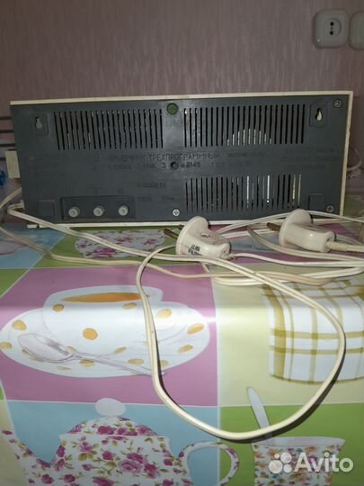 Радиоприемник трехпрограммный Вестник пт-310, СССР