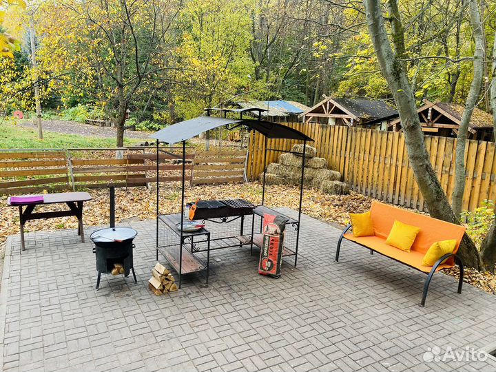 Аренда теплой беседки