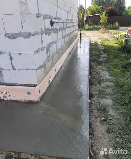 Ремонт фундамента и подъем дома