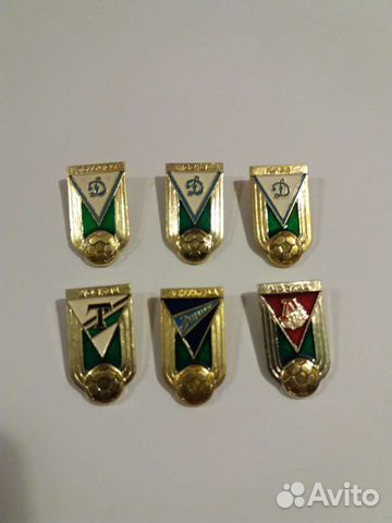 Значки футбольных клубов СССР и др