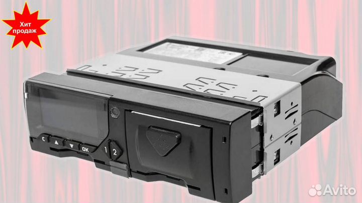 Тахограф Меркурий с чипом скзи.С калибровкой