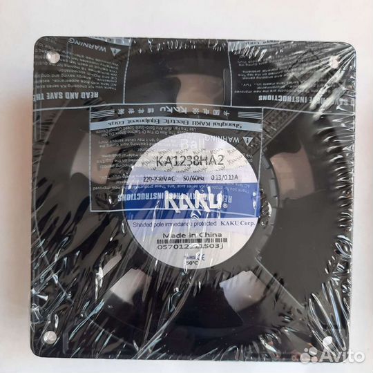 Вентилятор 220В kaku 120x38 новый термостойкий