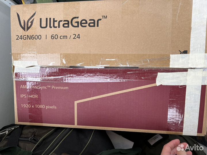 Игровой монитор 144 гц 24 дюйма lg ultragear