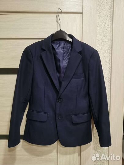 Пиджак зелёный и синий 128