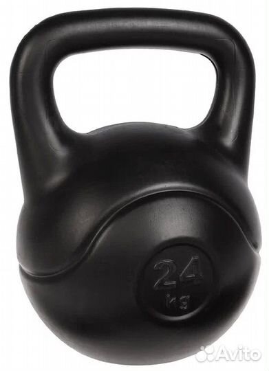 Гиря Виниловая 24кг Кросс фит