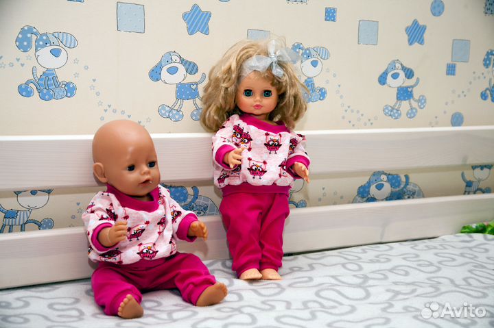 Пижама для куклы и её хозяйки