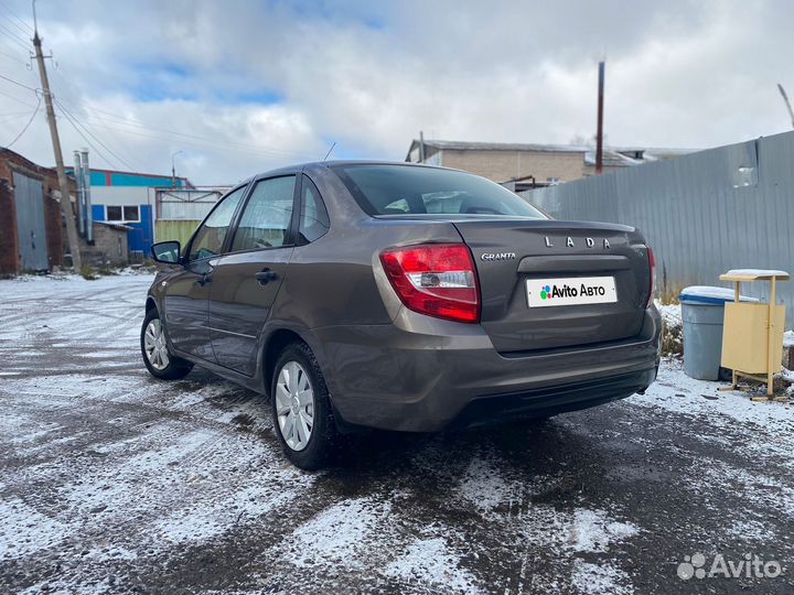 LADA Granta 1.6 МТ, 2019, 124 500 км