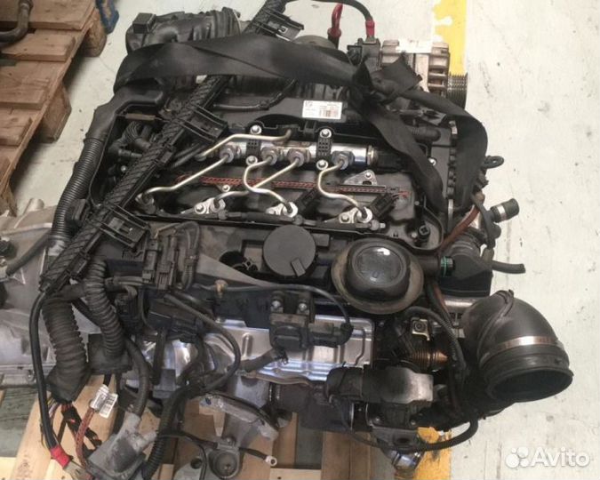 Двигатель BMW N47D20A BMW E90 2007 177Л.С