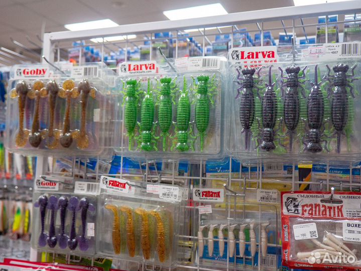 Силиконовые приманки Fanatik