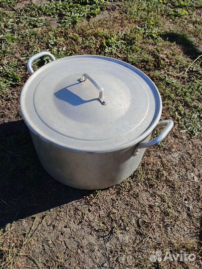 Кастрюля алюминиевая 40, 30 и 19 литров