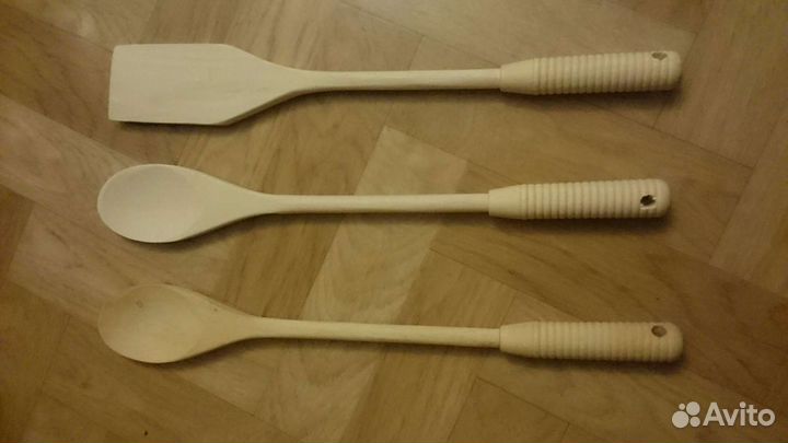 Контейнер для яиц набор деревянных ложек, лопатка