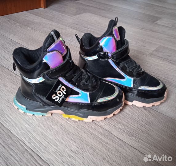 Зимние ботинки 34 размер