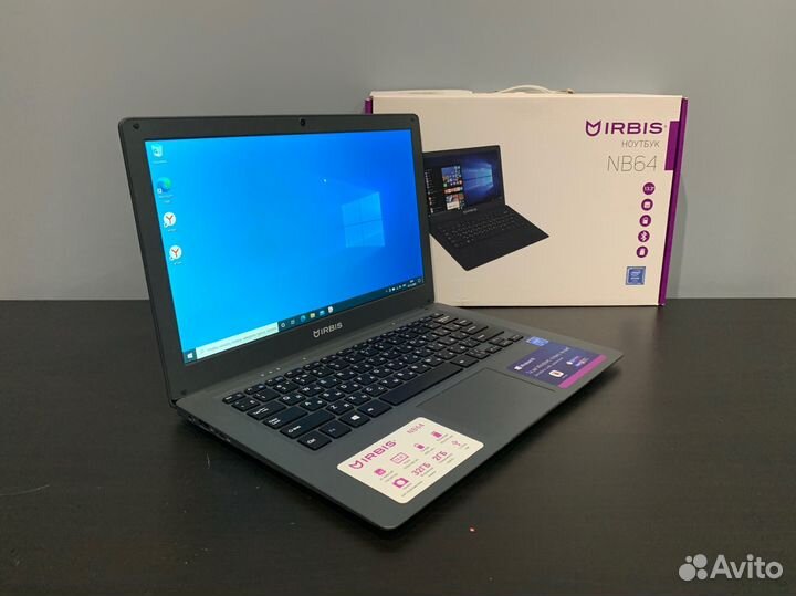 Ноутбук irbis 2021 года (FullHD/4ядра/SSD/ram2)
